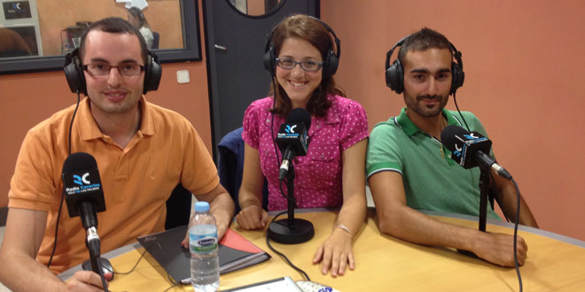 Equipo de Activos en Salud en Radio Canarias